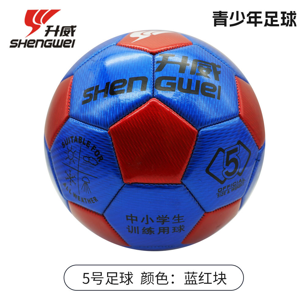 Máquina de coser Shengwei World Cup, fútbol resistente al desgaste No. 3 No. 4/5 para niños, máquina de entrenamiento interior y exterior para adultos, costura de fútbol al por mayor