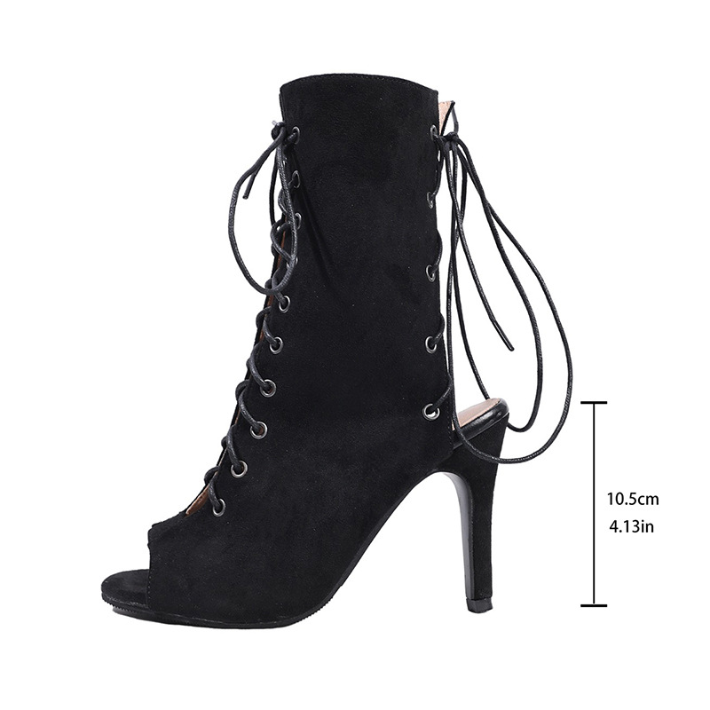 Sandali con lacci e tacco da donna - scarpe comode eleganti_voghion.com