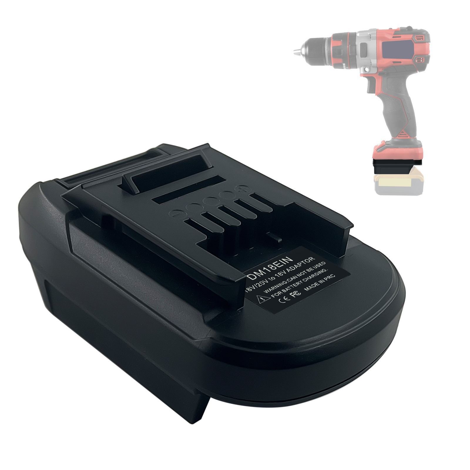 Adaptador de batería de cabello directo del fabricante es compatible con Dewei Mutian MiWatch 100 convertidores de baterías rotativas mutuas image 56