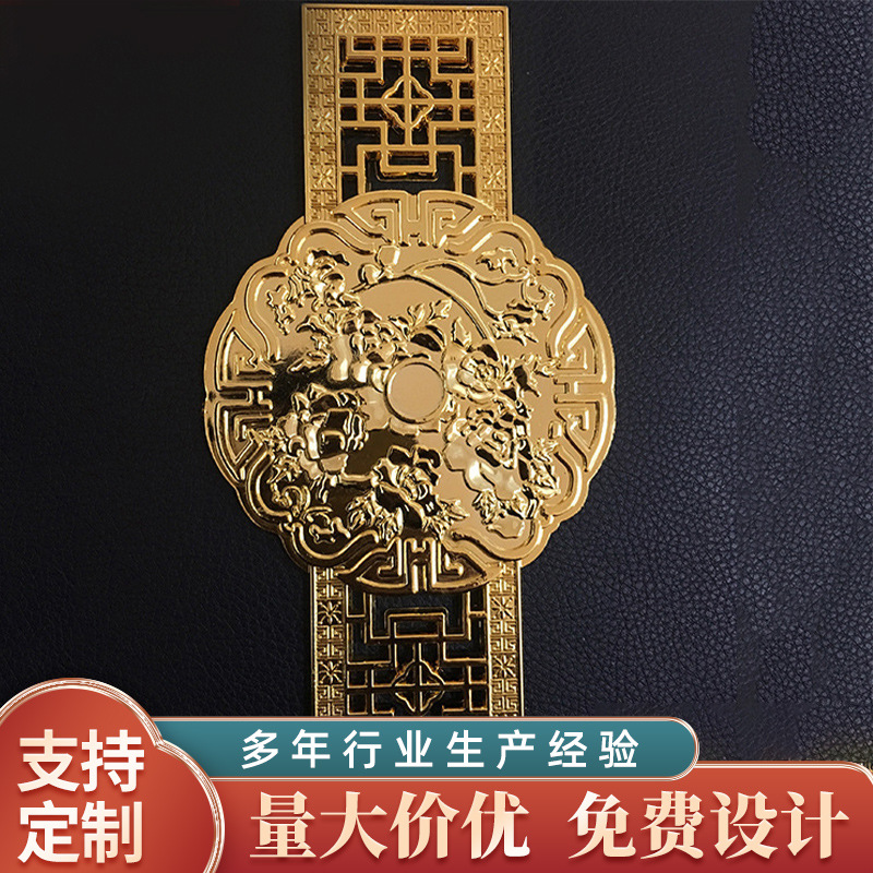 花卉标志浮雕装饰礼品盒批发酒盒礼品盒包装制品浮雕标牌厂家制作