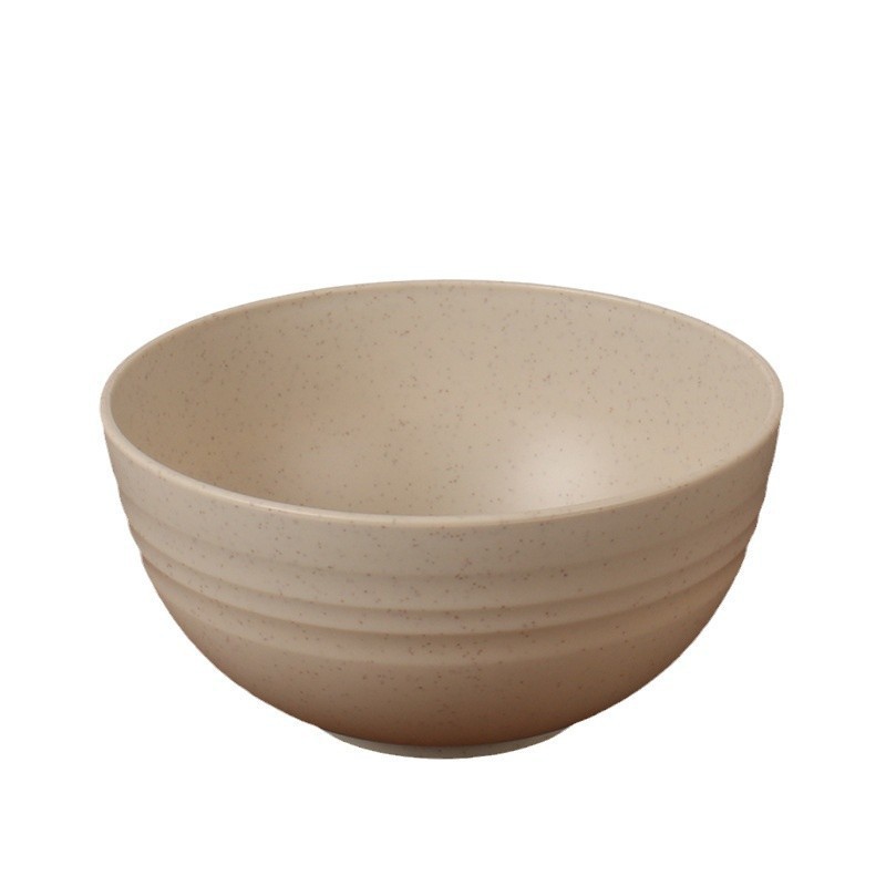 15cm tazón 8 paquetes de trigo casero 6 pulgadas tazón de sopa a prueba de quemaduras a prueba de caídas tazón de arroz dormitorio de estudiantes tazón de fideos 700ml