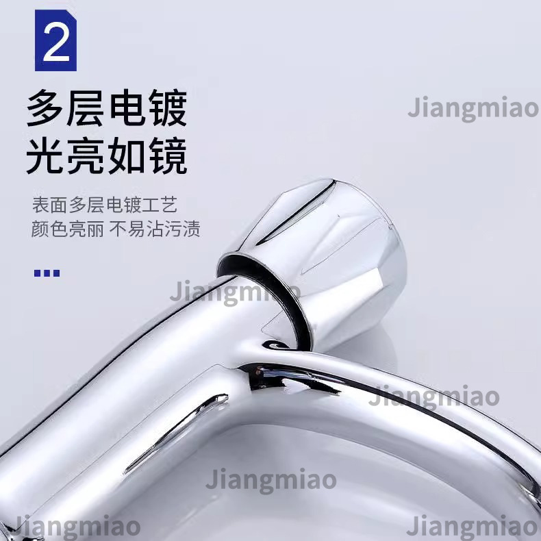 Grifos de lavabo de aleación de zinc para baños domésticos lavabo