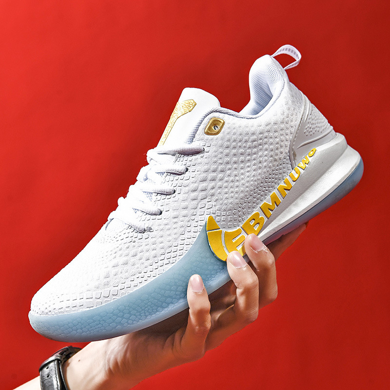 Friction Sound Basketball Shoes Men's Low-top Boots Breathable Non-slip Wear-resistant Shock-absorbing Student's Sneakers Children's sneaker