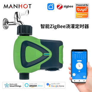 Graffiti intelligent Zigbee automatic watering device timing sprinkler garden lawn APP voice control
