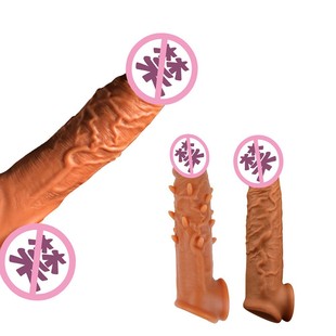 Barbed Silicone Sleeve, Wolf Tooth Sleeve, Double Opening, Men's Wearable Sex Toy, Adult Sexual Supplies Wholesale