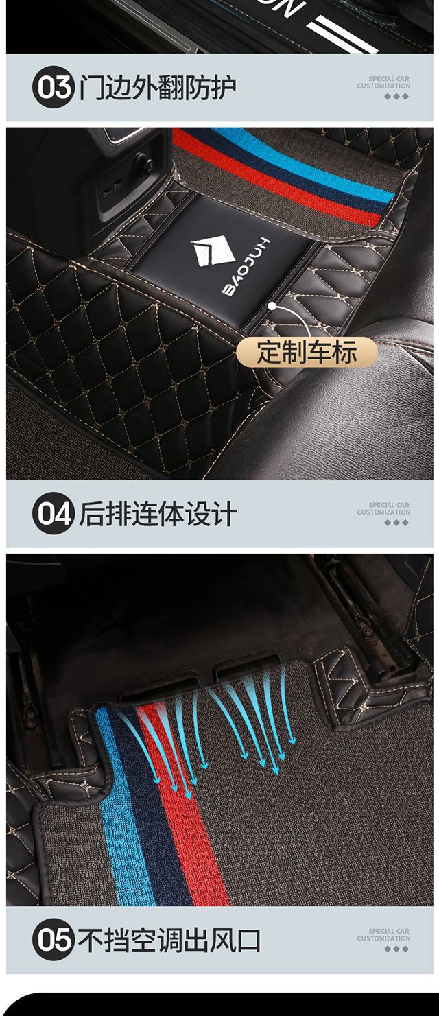 Applicable to Xinbaojun RC-5 RC-6 RM-5 RS-3 RS-5 RS-7 Valli surround car mat