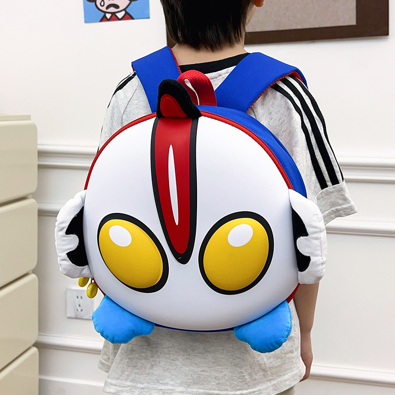 Mochila de jardín de infantes de 2 - 3 - 5 años de impresión de dibujos animados mochila ultra ligera, mochila de cáscara dura de moda cool para niños, mochila de juego de clase 6.