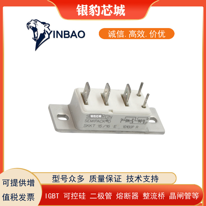 SKKT15/06E SKKT15/08E SKKT15/12E SKKT15/14E全新可控硅模块