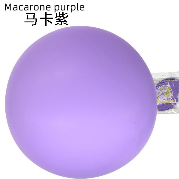 Macaron 36 pulgadas grueso globo de látex redondo de gran tamaño en el mercado nocturno para vender fiesta de cumpleaños decoración de la sala de bodas decoración de la escena