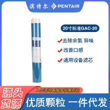 滨特尔商用售水机20寸前置瓶GAC-20椰壳活性炭颗粒去余氯通用滤芯