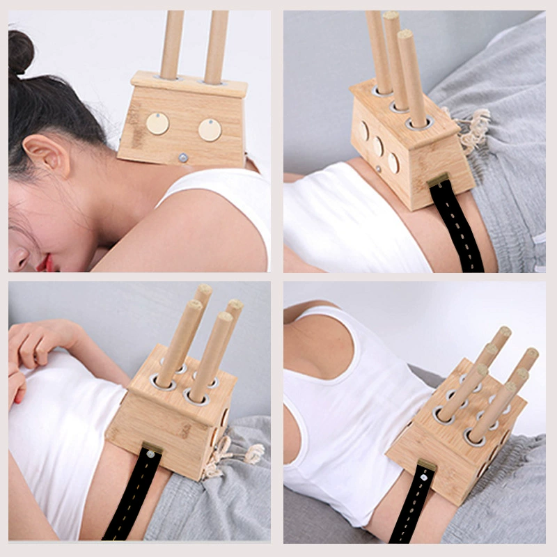 Bamboo moxibustion box, universal wooden moxibustion jar, household moxibustion box, soles of foot moxibustion shoes, moxibustion equipment