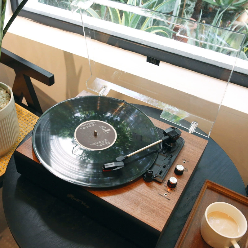 Встроенный проигрыватель виниловых пластинок, креативный подарок на день рождения, ретро Bluetooth-динамик, украшения, проигрыватель пластинок для гостиной, LP art