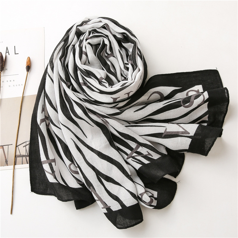 New Fashion Warm Striped Scarf display picture 25