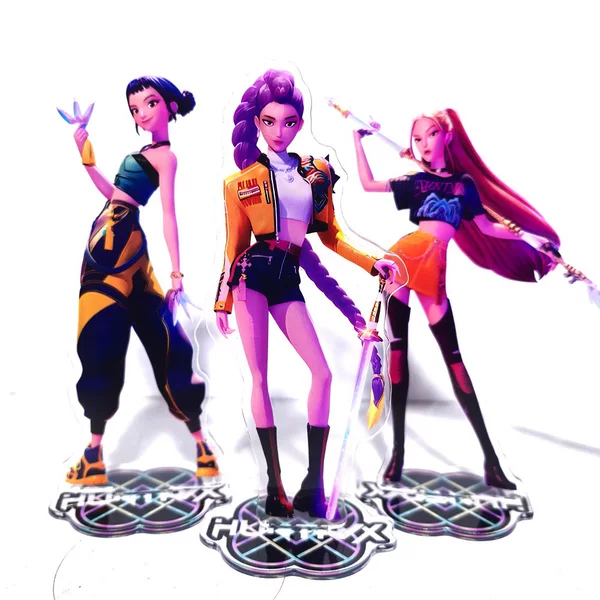 Kpop Demon Hunters Acrylic Stand K-Pop:Demon Hunters Film and Television Peripherals