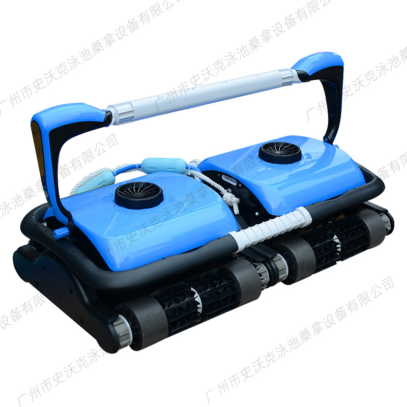 虎鲸威尼系列4042双体机全自动游泳池吸污机池底清洗机水下吸尘器