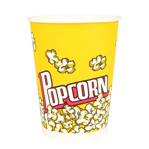 Popcorn Paper Buckets for Movie Theaters & KTVs: 32, 46, or 85-Ounce Disposable Cups Perfect for Chuanchuan Skewers