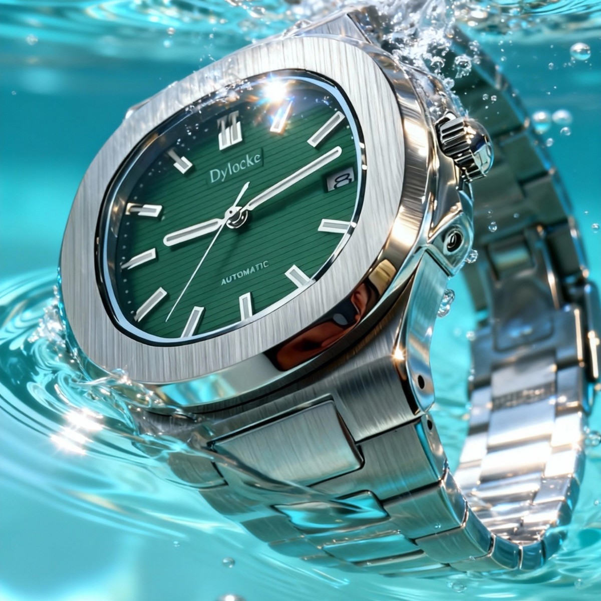 Watch Men's Mechanical Watch Nautilus Fully Automatic Mechanical Watch Calendar Waterproof Luminous Business Light Luxury