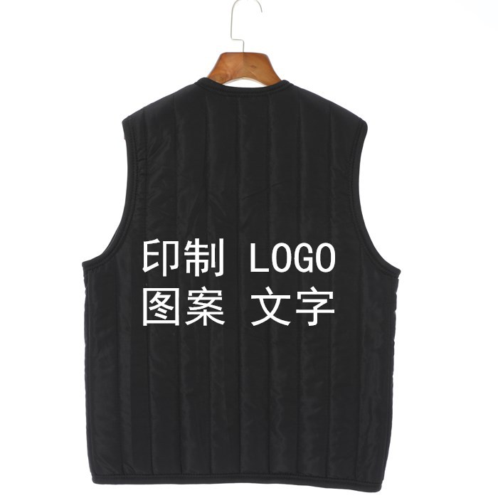 秋冬男士中老年大码棉马甲冬季保暖加绒背心坎肩厂家直销现货批发