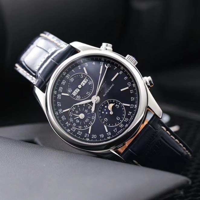 2021 New Automatic Mechanical Men's Watch Brand New Sapphire Mirror Calendar Stainless Steel Men's Watch Waterproof