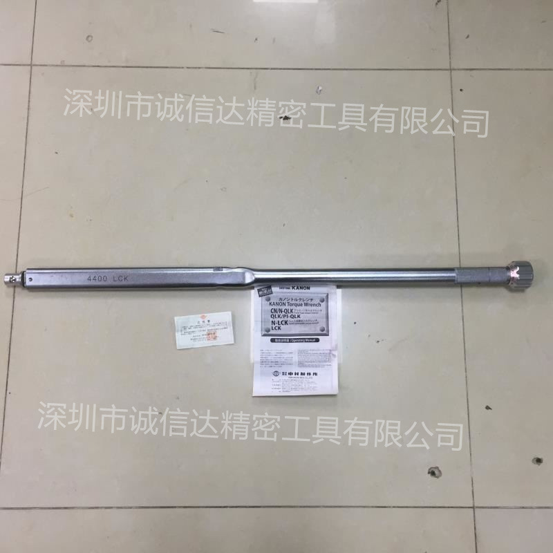 日本原装进口KANON中村进口4400LCK交换式扭力扳手可更换头部预置