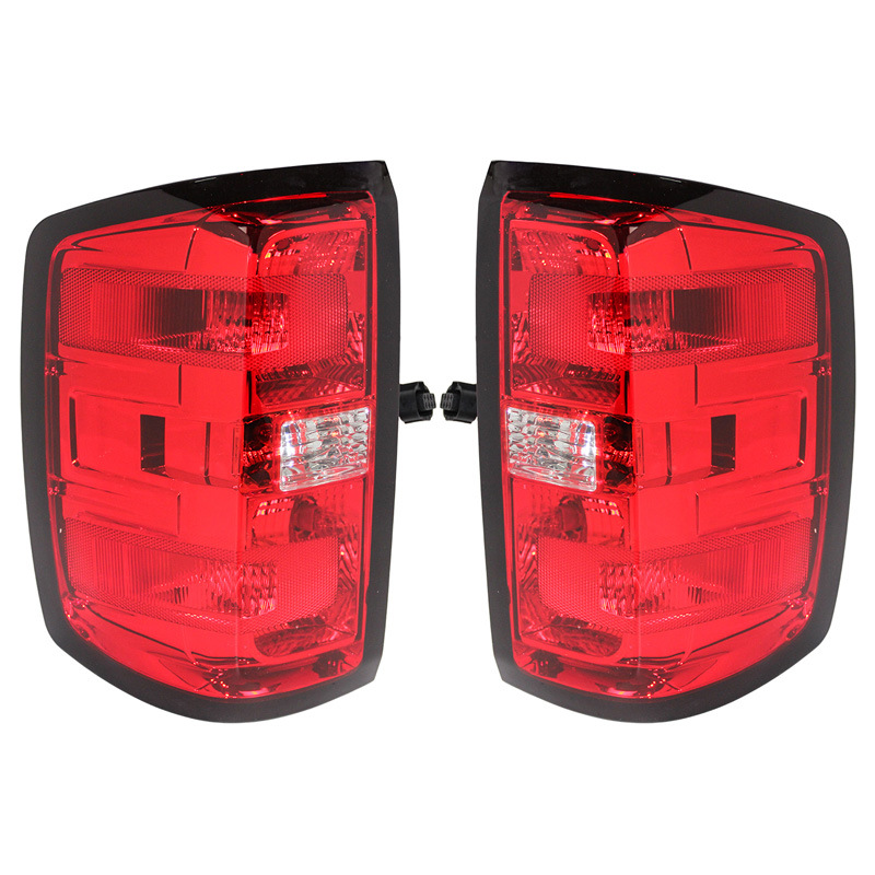 Aplicable a Chevrolet 14 - 18 Silverado luz trasera modelo plano de ensamblaje de halógeno original de Solod