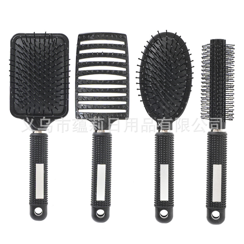 Cojín de aire peine de tablero cuadrado recubrido de plástico transfronterizo europeo y americano masaje Air cushion comb with square plat