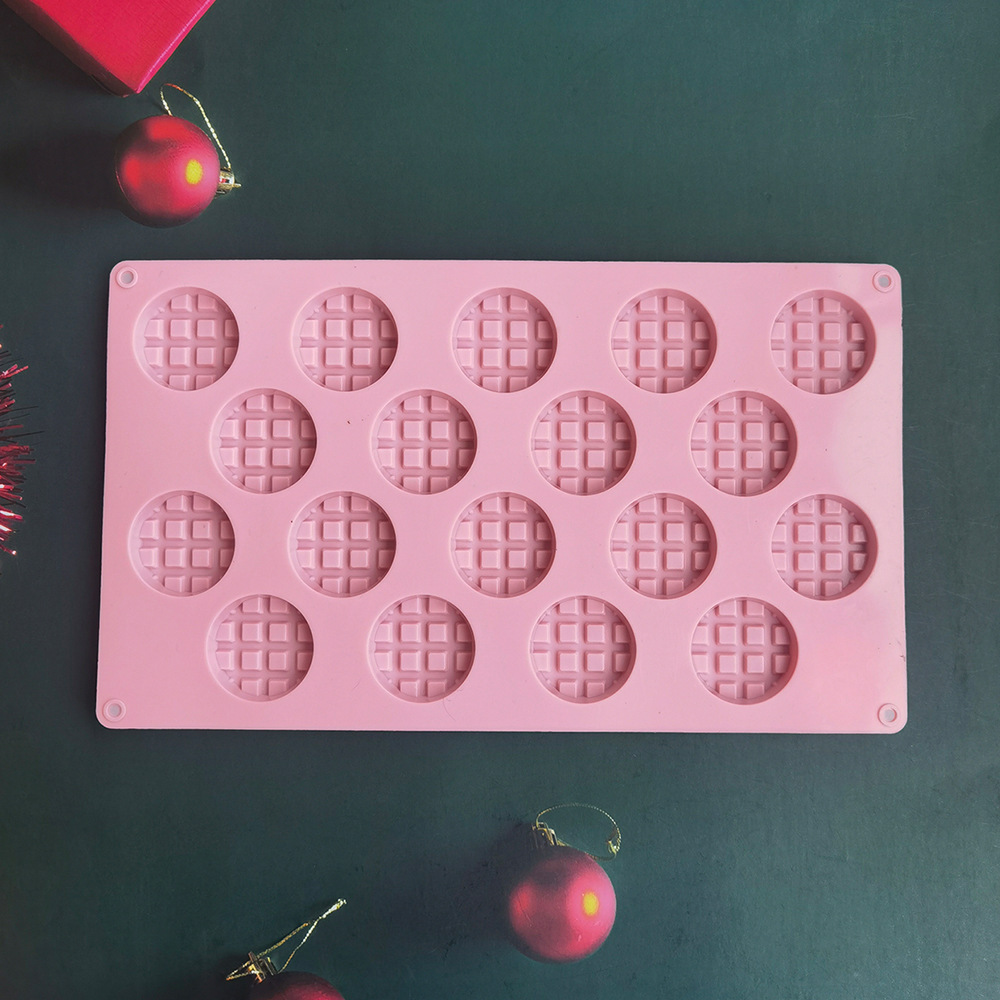 18 gaffles 173 molde de silicona pastel helado pudín molde de postre jabón utensilios