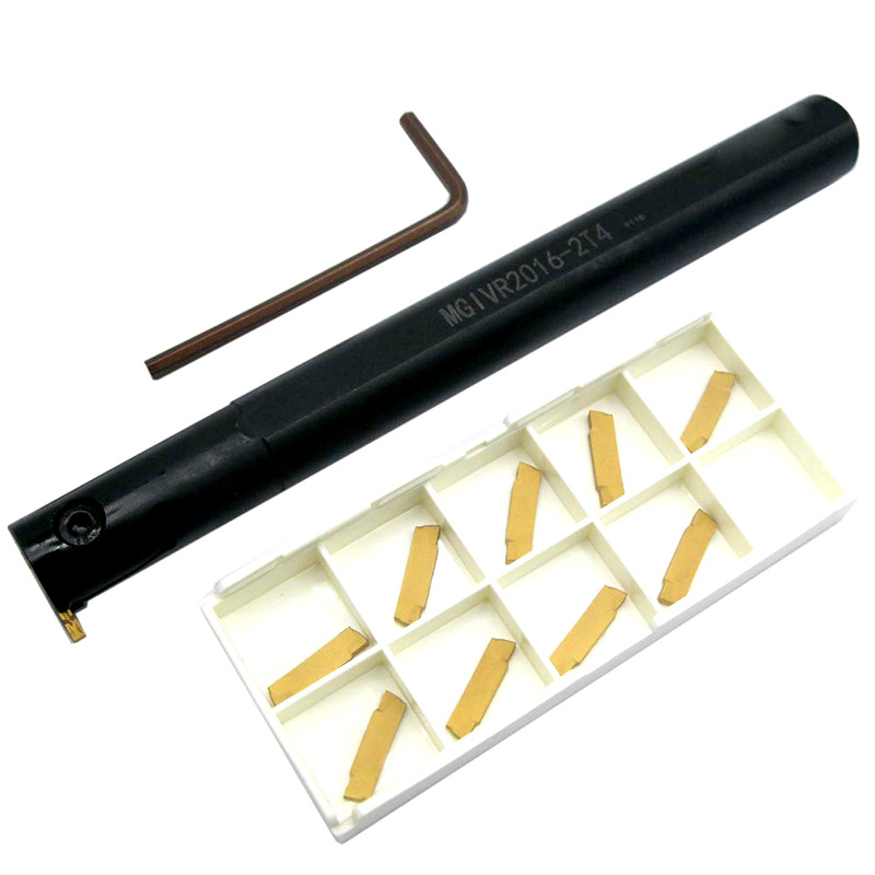 跨境 1件 MGIVR2016-2镗杆车床车削刀架+ 10件MGMN200-G刀片