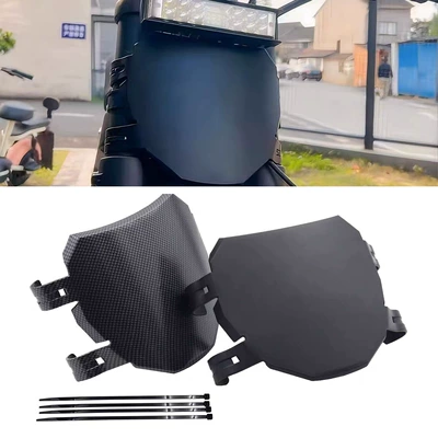 Suitable for Light Bee Number Plate 79Bike Tanli Accessories Modified Front Number Plate Modified Front Windshield Waterproof Cover