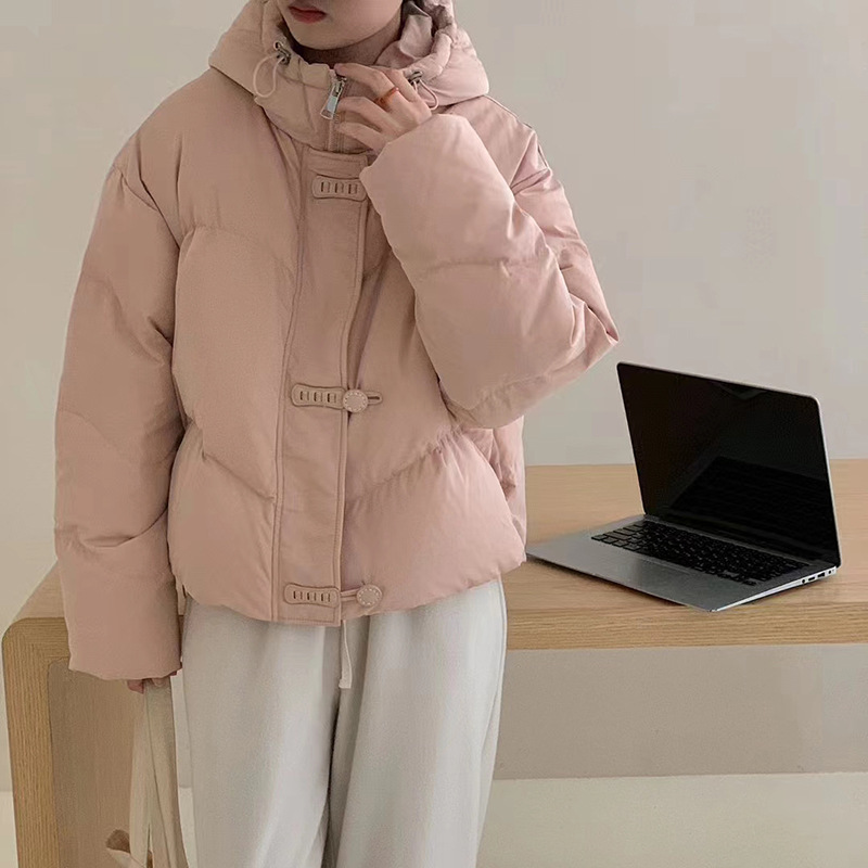 Sweet Shell-Button down Jacket for Women, 2026 Winter New Fashion, Stylish Stand-Up Collar, Warm and Chic Coat for Petite Figures Sweet Shell-Button down Jacket for Women, 2026 Winter New Fashion, Stylish Stand-Up Collar, Warm and Chic Coat for Petite Figures