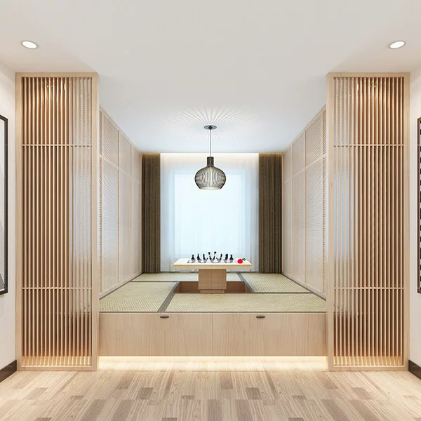 New Chinoiserie Japanese Screen Partition Wall Hollow Solid Wood Grids Simple Entry Entrance Tv Background Wall Wooden Grille