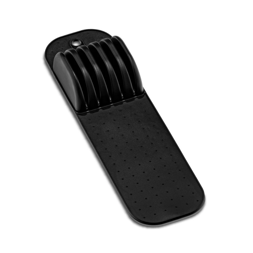 Household kitchen simple tool storage 5-slot 11-slot soft rubber knife holder Knife Rest knife holder pad knife holder integrated