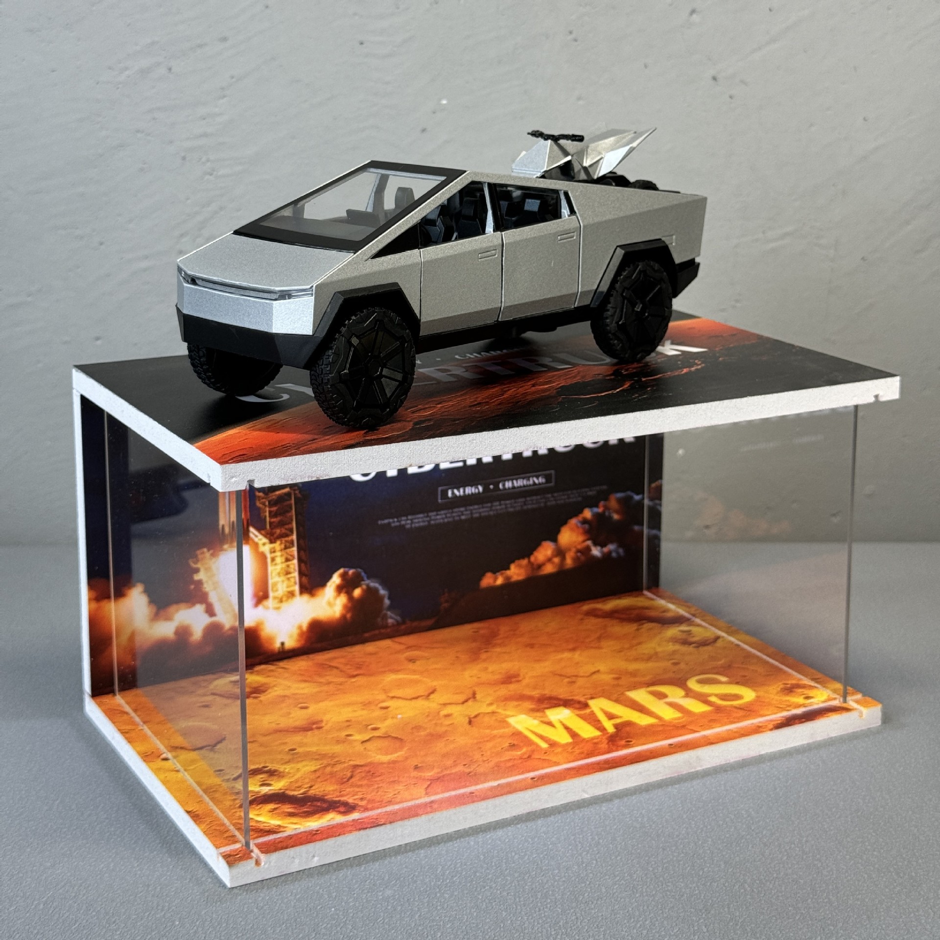 A3243 - 1: 32 Pickup-Box - Silver