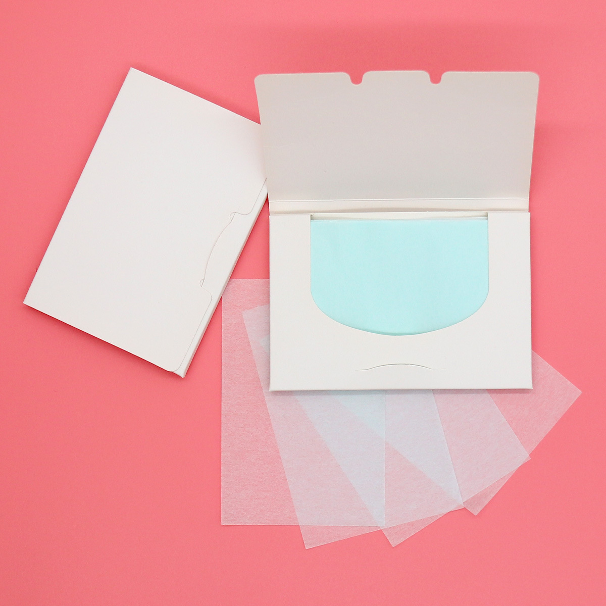 高级亚麻纸-天蓝色