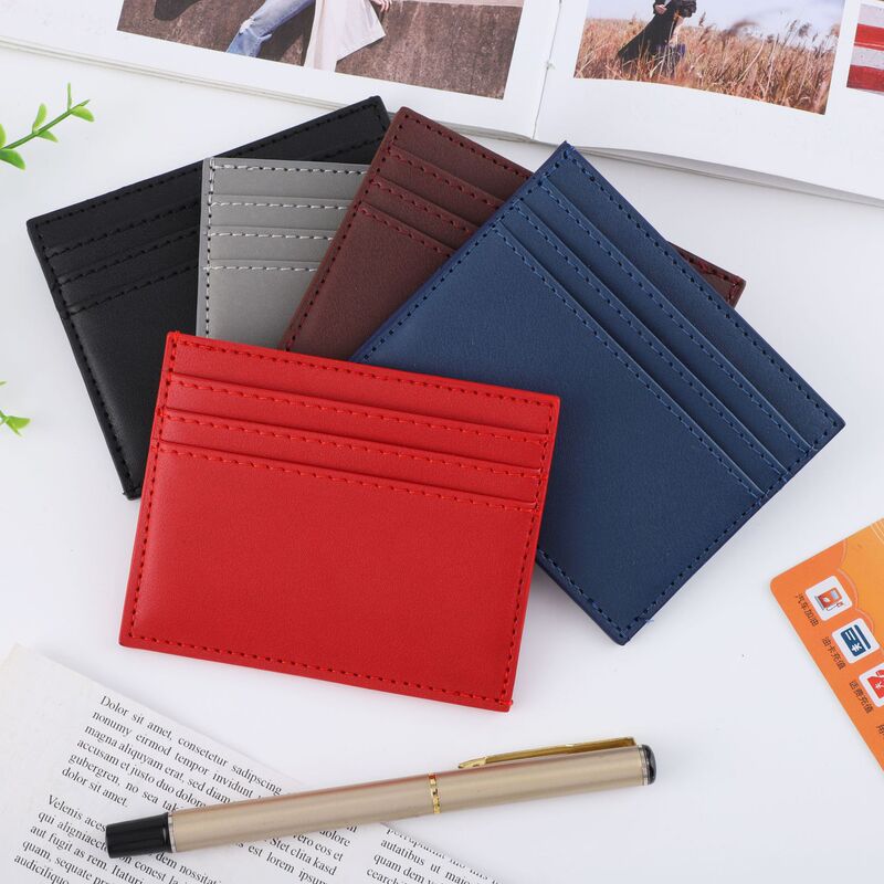 Cross-Border Spot Ultra-Thin Large-Capacity Multi-Card Slot Female Card Holder Portable Business Card Holder High-End Pu Leather Card Holder Card Holder Cross-Border Spot Ultra-Thin Large-Capacity Multi-Card Slot Female Card Holder Portable Business Card Holder High-End Pu Leather Card Holder Card Holder
