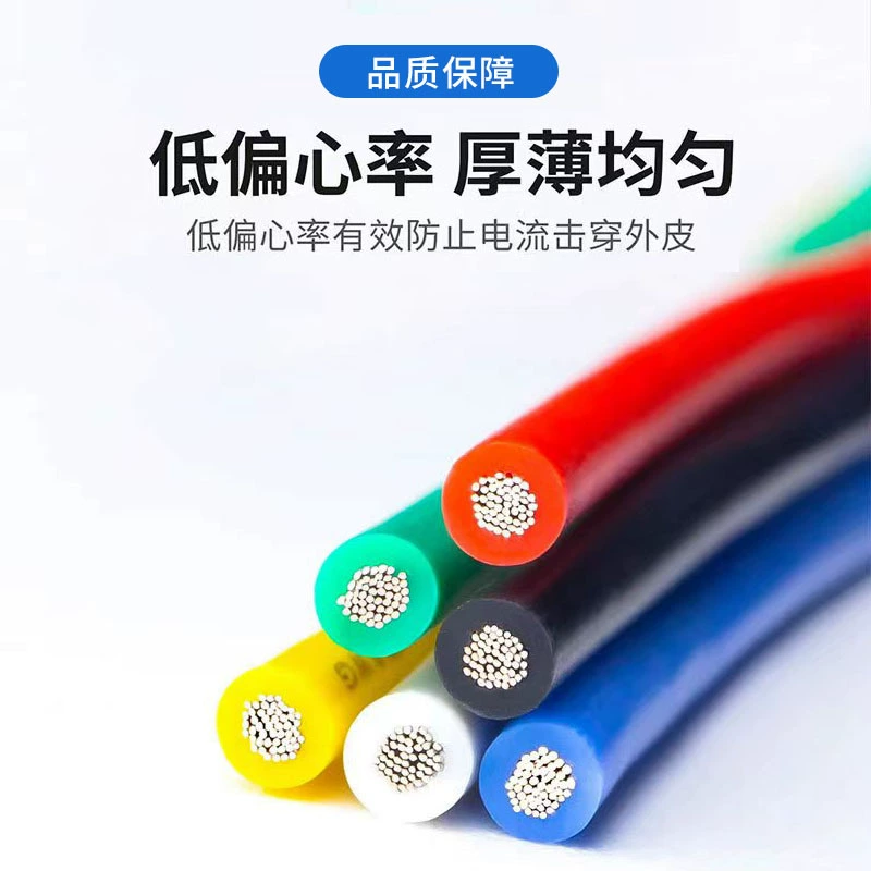 Силиконовый провод 3135 26 24 22 20 18 16 14 12 AWG американский стандарт, высокая температура и давление