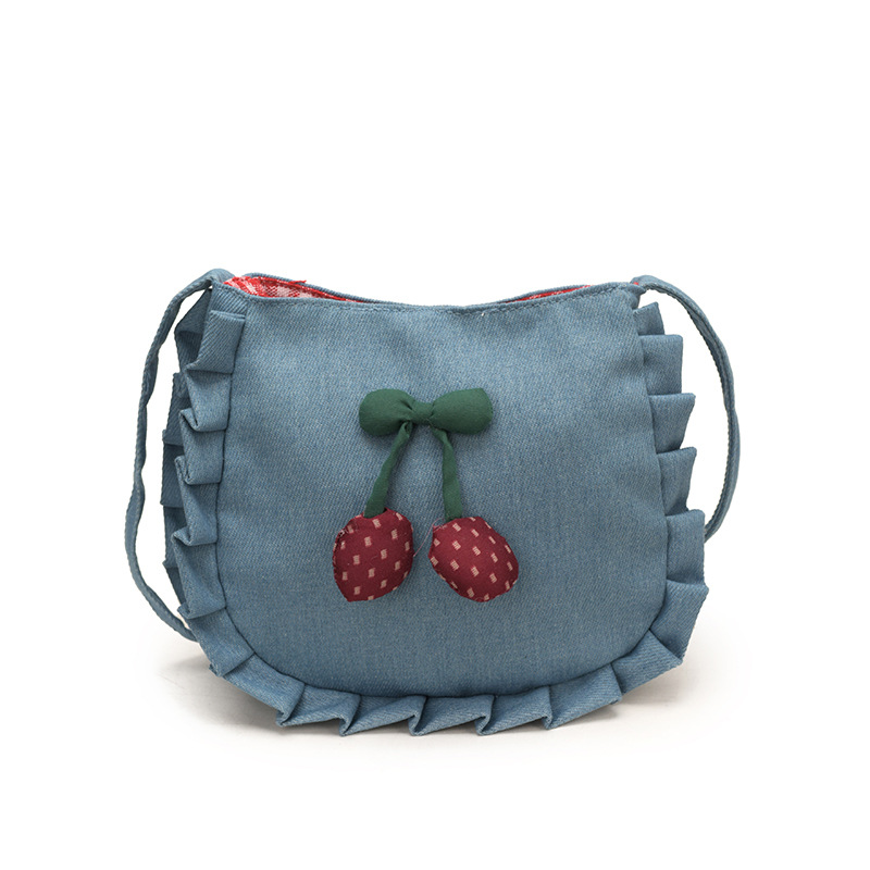 Hermosa bolsa de hombro de la niña de arco de encaje, mini bolsa de cambio para bebés 2026 nueva bolsa para niños