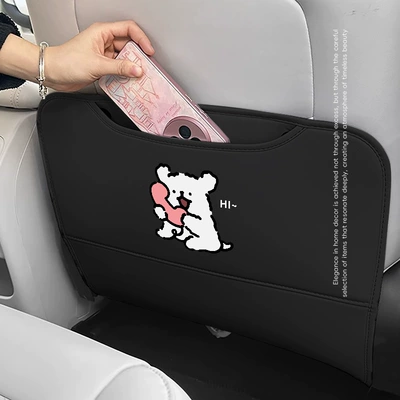 Chair back anti-kick pad: Cute Universal Car Rear Anti-Dirty