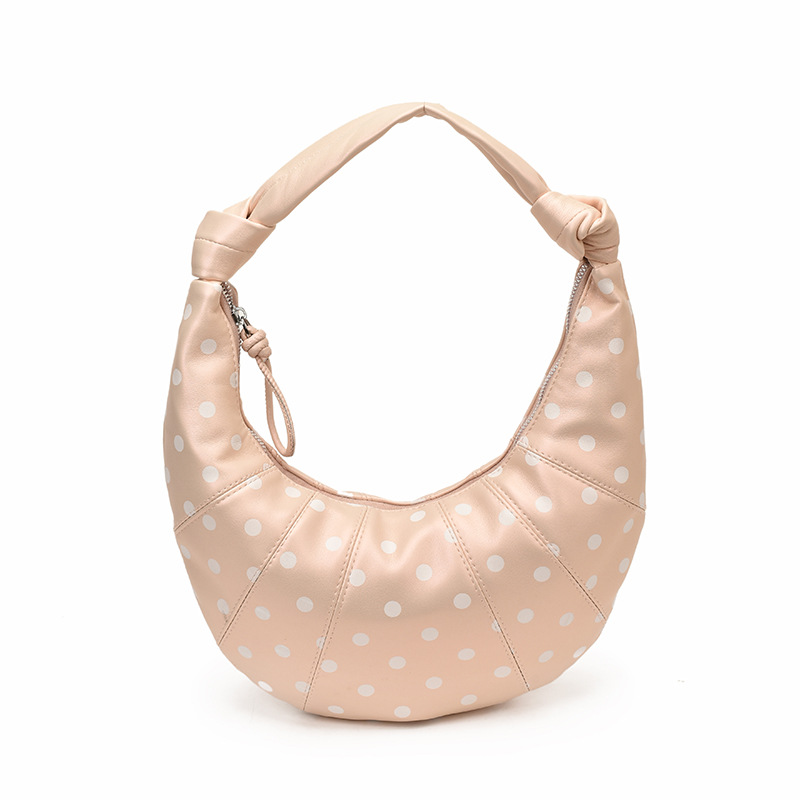 Personalidad de nicho de diseño de bolsas de punto de onda para mujeres 2026 nuevo estilo de moda universal bolsas de hombro bolsas diarias bolsas de brazo de viaje