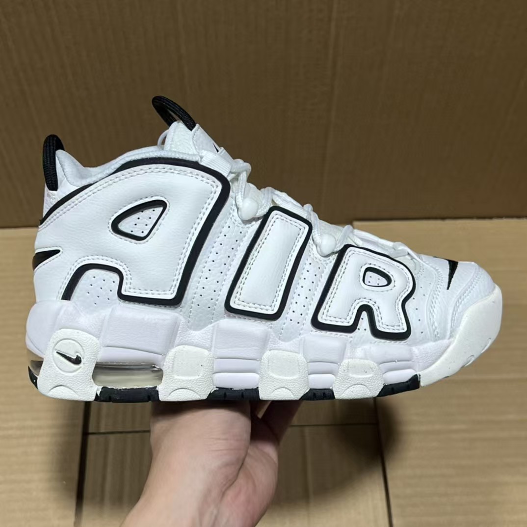 莆田純正 AIR ピッペン More Uptempo 実用的なバスケットボールシューズ、男性と女性用、カジュアルで多用途なランニングシューズ