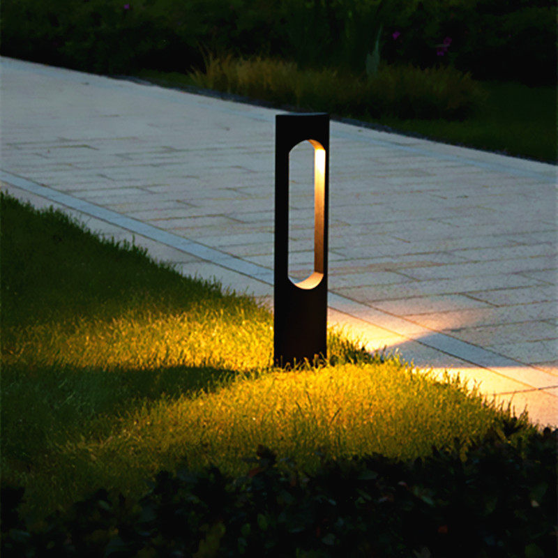 Paisaje lámpara de césped jardín al aire libre lámpara de columna baja lámpara de jardín lámpara de césped LED lámpara de aluminio iluminación de jardín parque