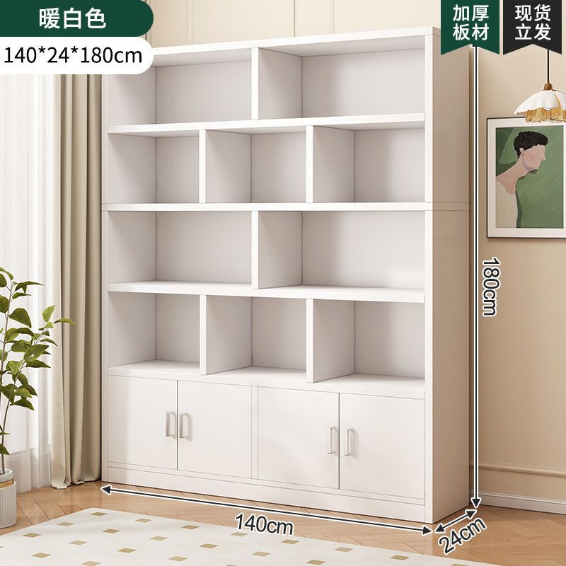 [캐비닛 도어 4개 모델] 우아한 웜 화이트 140cm