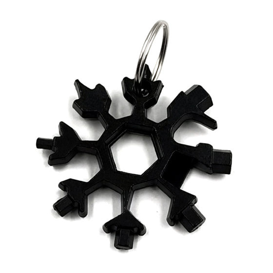Portable 18-in-one universal tool card hexagon octagonal screwdriver outdoor multi-purpose hexagon snow wrench