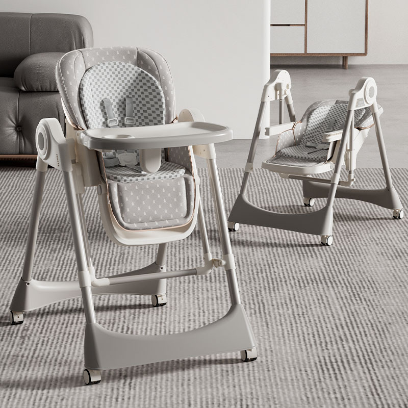 Silla de comedor para bebés multifuncional plegable doméstica portátil para bebés mesa de comedor asiento para niños mecedora silla de alimentación