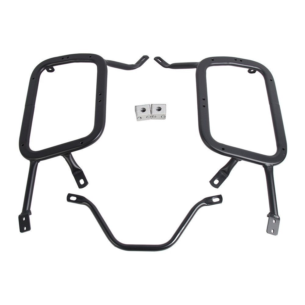 Adecuado para Kawasaki versys650 Monster 650 caja lateral de acero al carbono soporte de aleación de aluminio caja lateral soporte