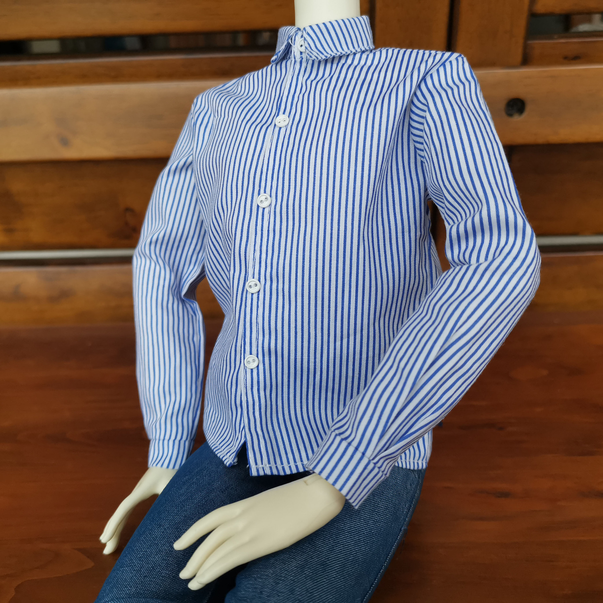 Hecho a mano 3 puntos BJD60cm bebé mjd sd ropa 1 \ 3 muñeca camisa pantalones traje interior