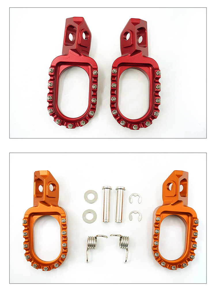 Hengjian Z300 Keweisi K23 Aj1K10 Off-Road Motorcycle Cnc Aluminum Alloy Left and Right Front Footrests