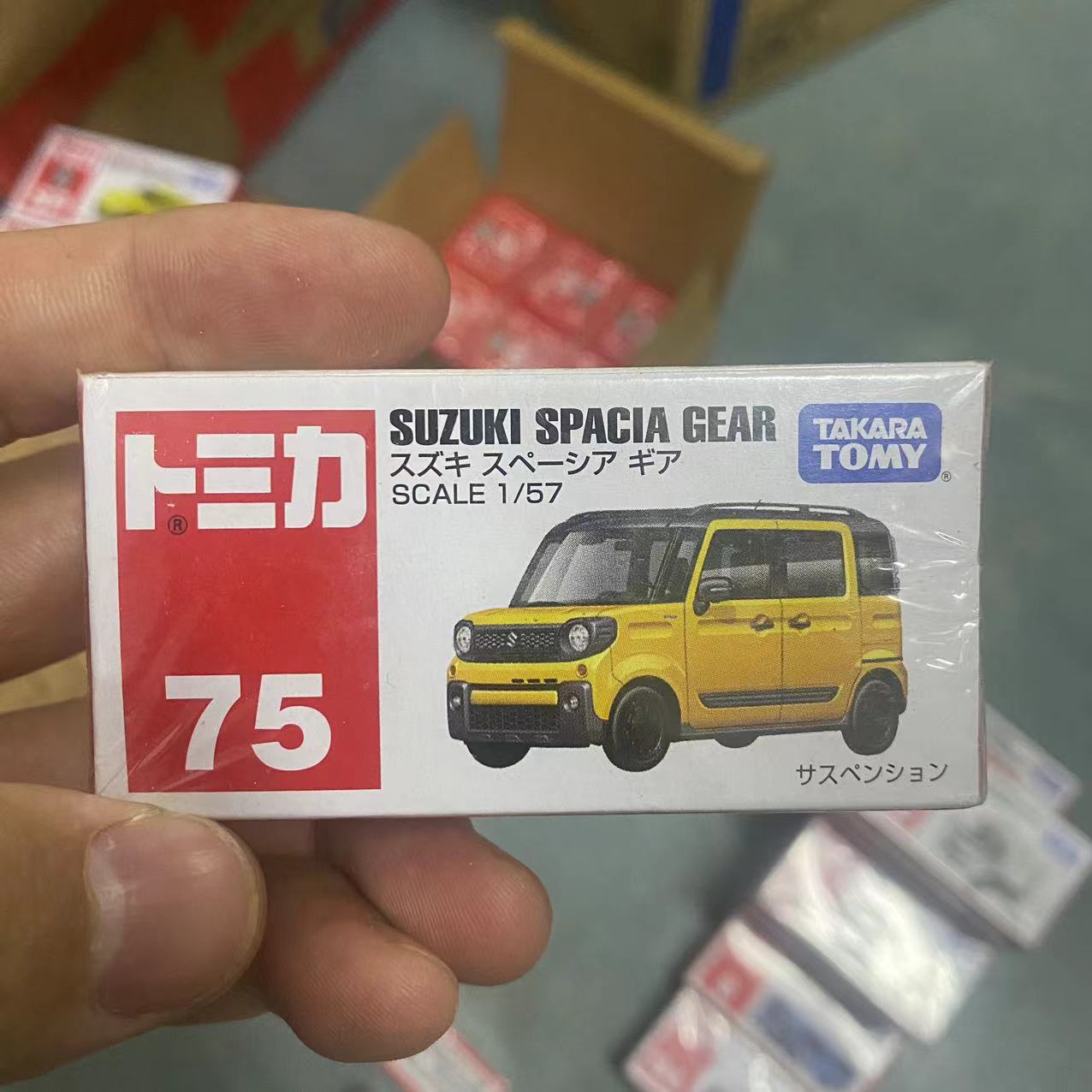 正規版多美カード合金車赤白箱1-120号車模型少年玩具車模擬スポーツカー卸売り