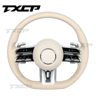 Suitable for Mercedes-Benz Amg A-Class Steering wheel - full-leather-model-2