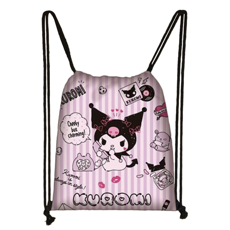 Backpack, capacious storage bag for traveling, drawstring